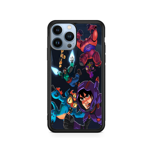 Big 6 Hero Battle Moment iPhone 15 Pro Case