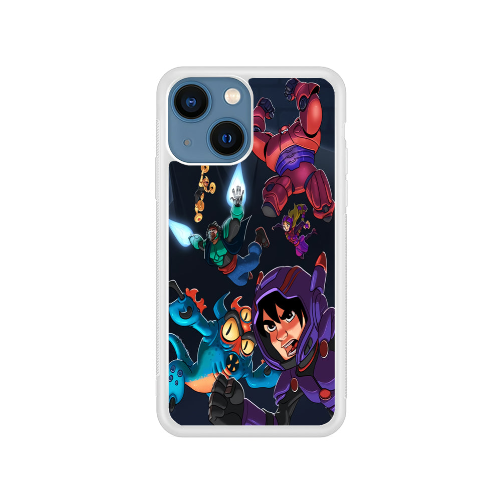 Big 6 Hero Battle Moment iPhone 15 Plus Case