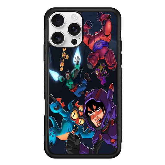 Big 6 Hero Battle Moment iPhone 16 Pro Case