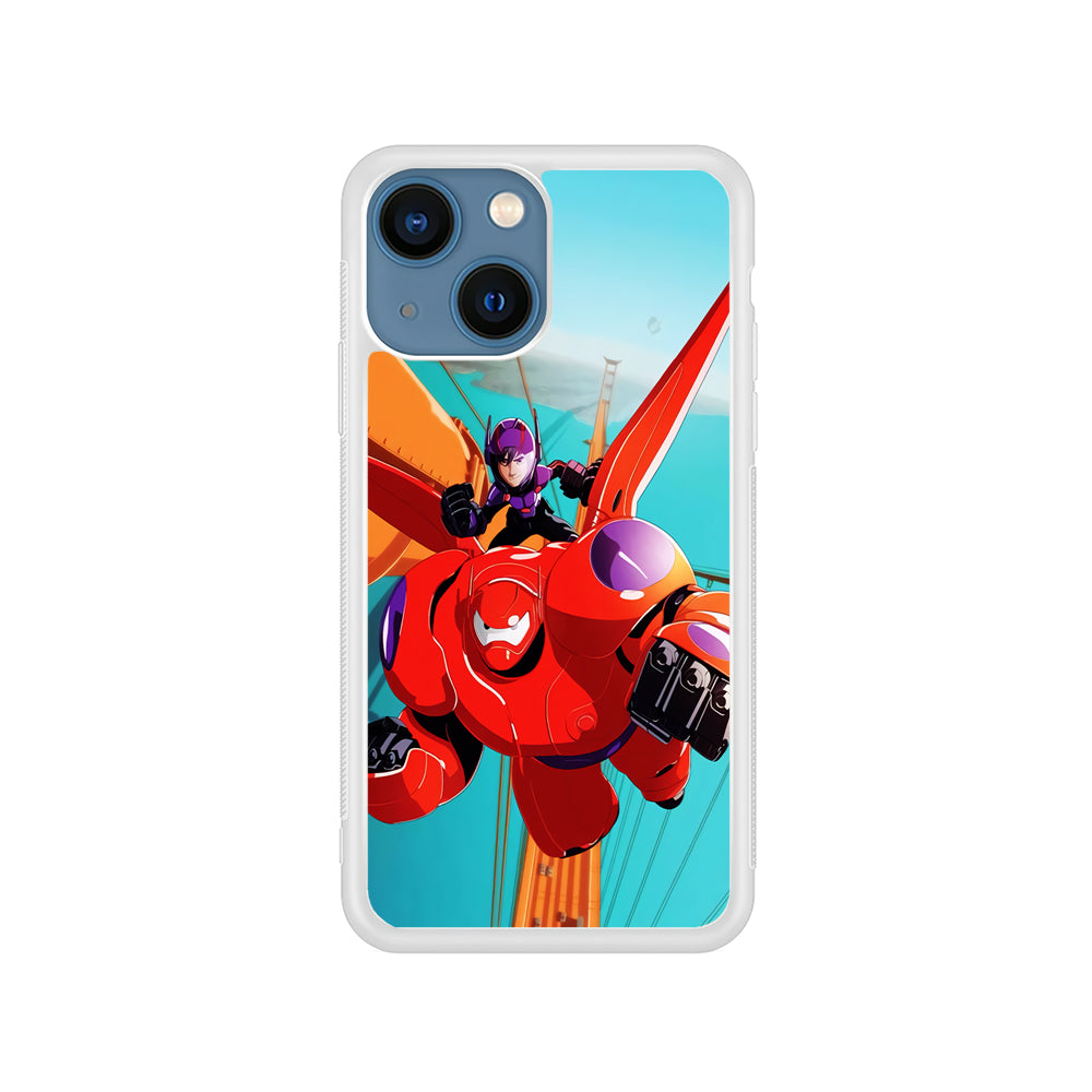 Big 6 Hero Hiro Hamada x Baymax iPhone 15 Plus Case