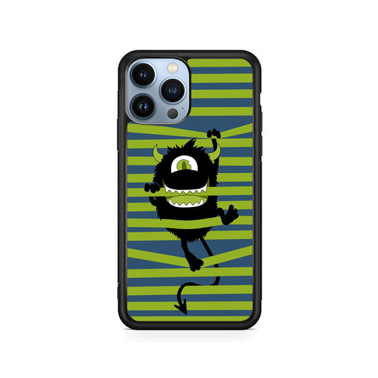 Black Monsters Playground iPhone 15 Pro Case