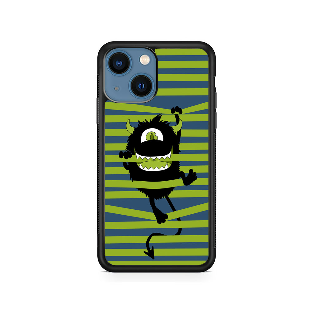 Black Monsters Playground iPhone 15 Case - Carneyforia