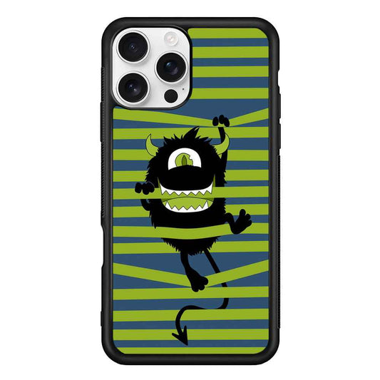 Black Monsters Playground iPhone 16 Pro Case