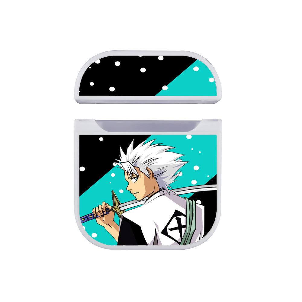 Bleach Hitsugaya Toshiro Apple Airpods Case White