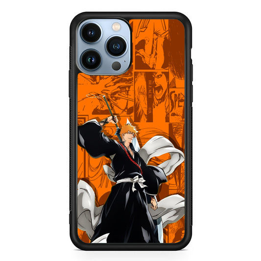 Bleach Ichigo Blow of Determination iPhone 14 Pro Max Case - Carneyforia