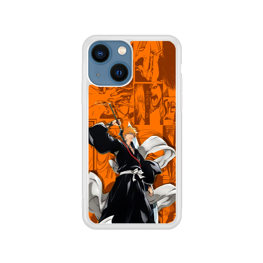 Bleach Ichigo Blow of Determination iPhone 15 Plus Case