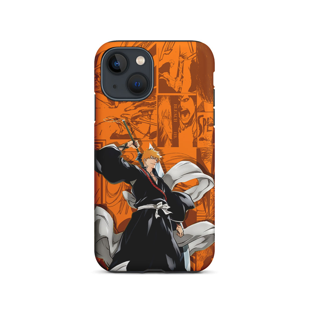 Bleach Ichigo Blow of Determination iPhone 15 Case