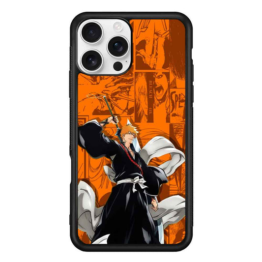 Bleach Ichigo Blow of Determination iPhone 16 Pro Case