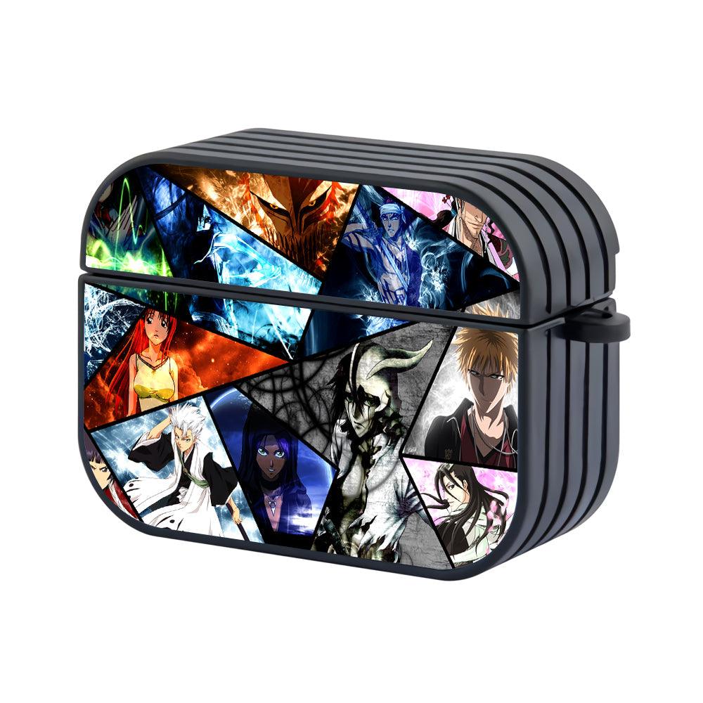 Bleach Touch All the Faces in The Glass Apple Airpods Pro Case Black