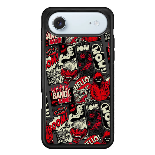 Bomb Bomb Bang Comic Strip iPhone 17 Air Case