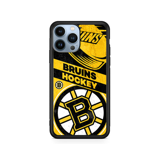 Boston Bruins Hockey Team iPhone 15 Pro Case