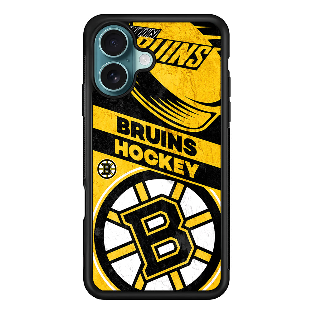 Boston Bruins Hockey Team iPhone 17 Case