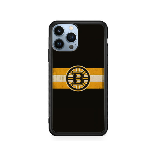 Boston Bruins NHL Team iPhone 15 Pro Case