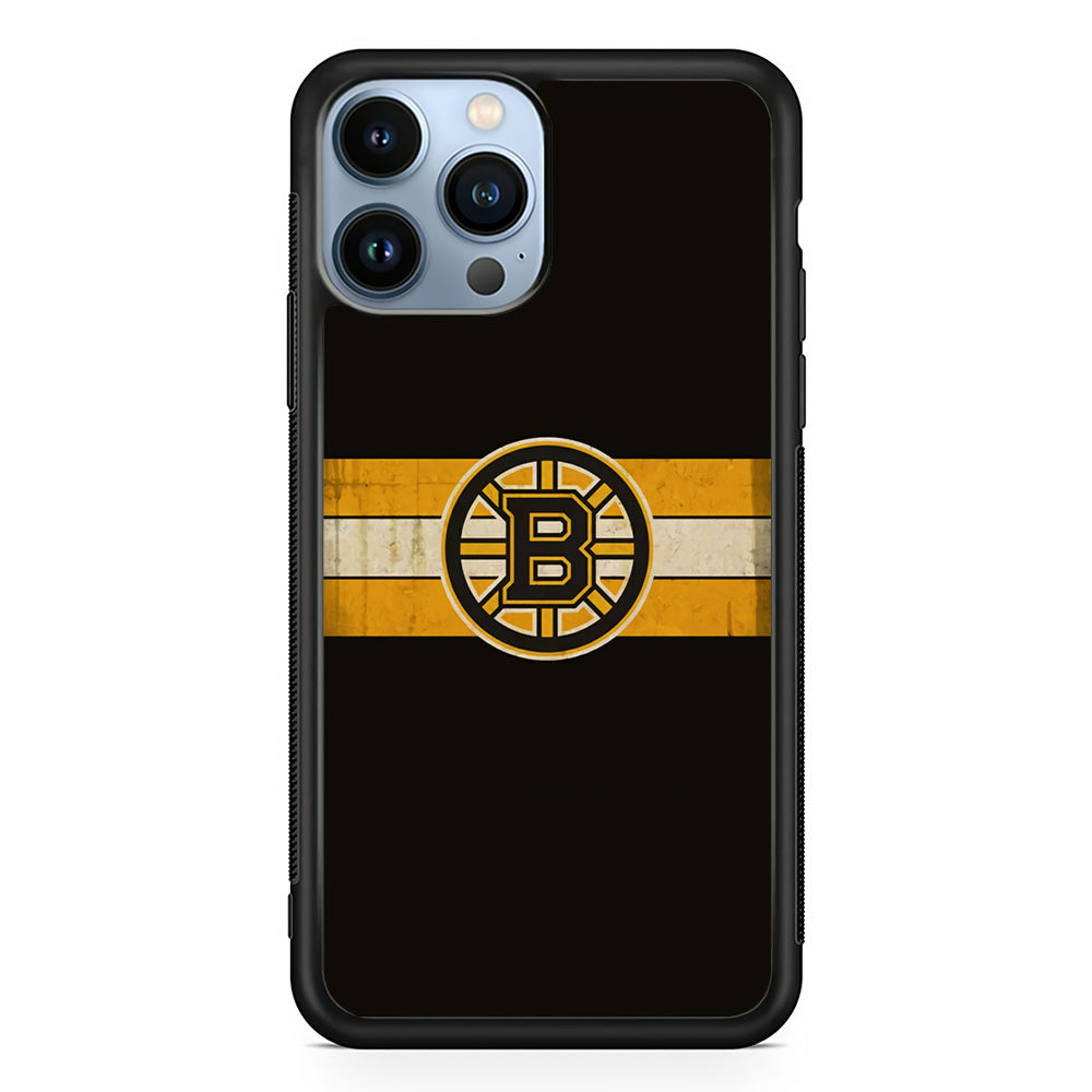 Boston Bruins NHL Team iPhone 15 Pro Case - Carneyforia