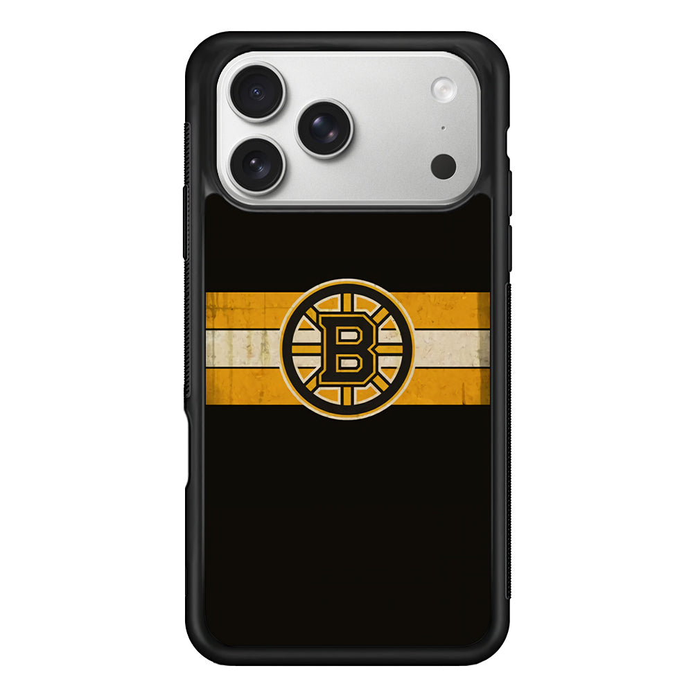 Boston Bruins NHL Team iPhone 17 Pro Max Case