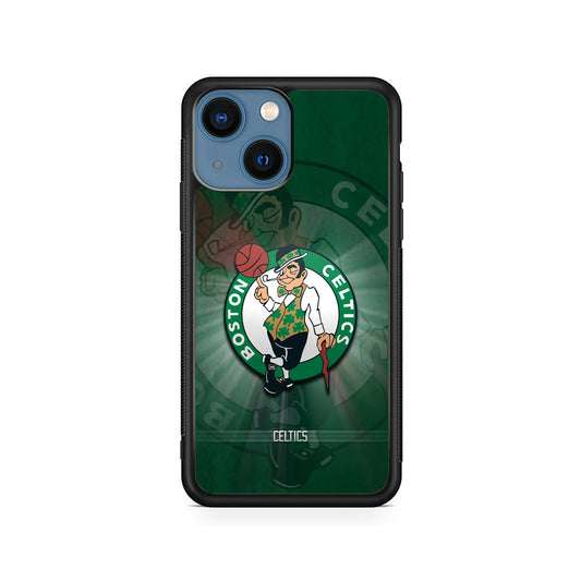 Boston Celtics Logo NBA iPhone 14 Plus Case - Carneyforia
