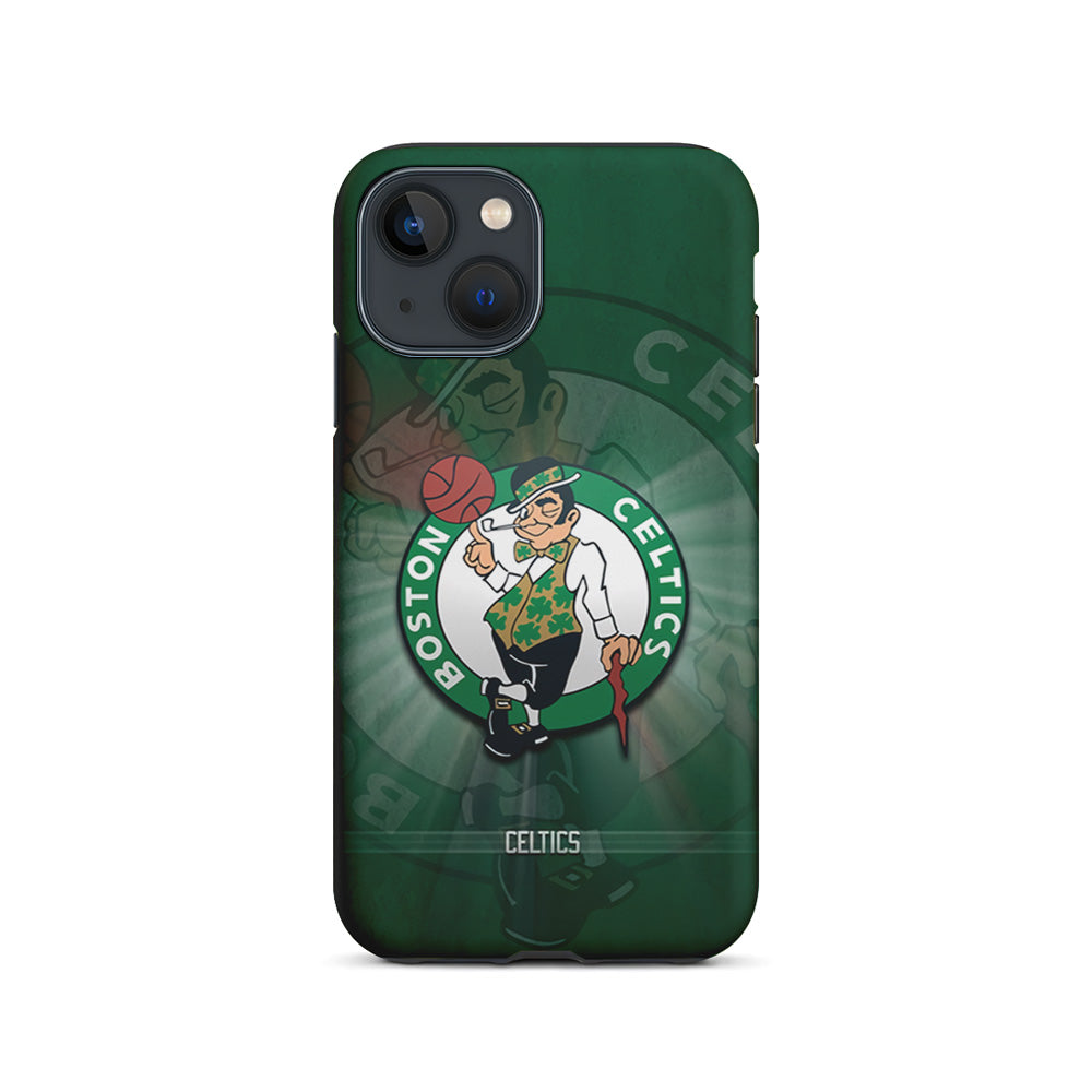 Boston Celtics Logo NBA iPhone 15 Plus Case