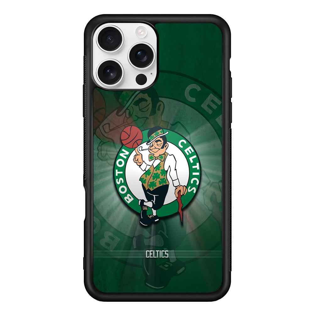 Boston Celtics Logo NBA iPhone 16 Pro Case
