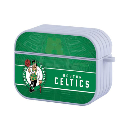 Boston Celtics NBA Bold Line of Heritage Apple Airpods Pro 2 Case White