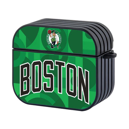 Boston Celtics NBA The Abstract Touch Apple Airpods 4 Case Black
