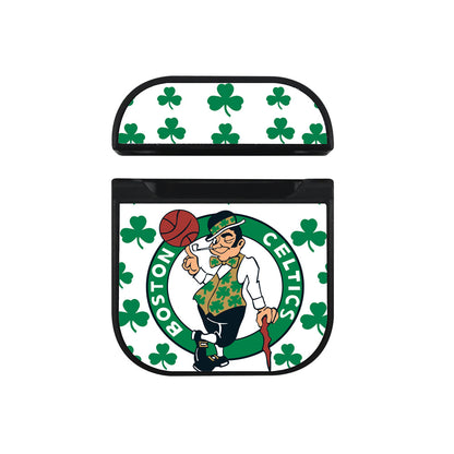Boston Celtics Team NBA Apple Airpods Case Black