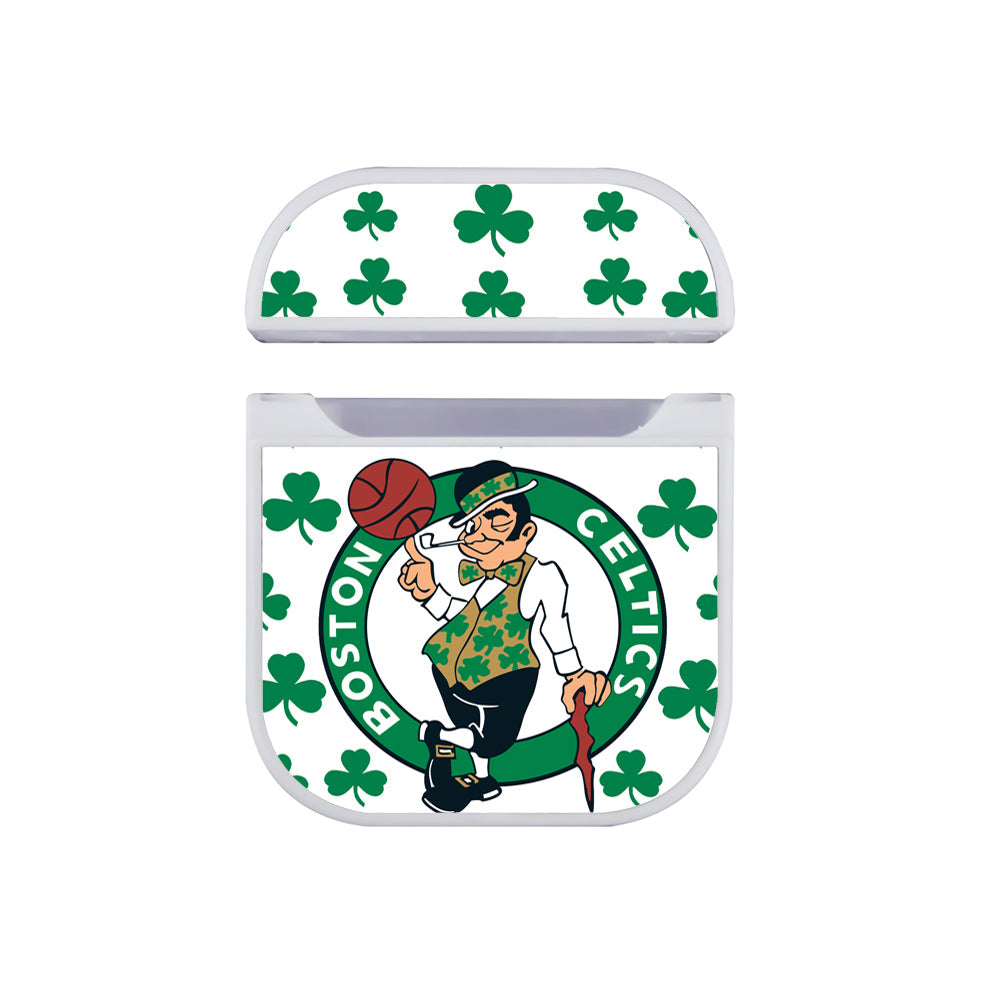 Boston Celtics Team NBA Apple Airpods Case White