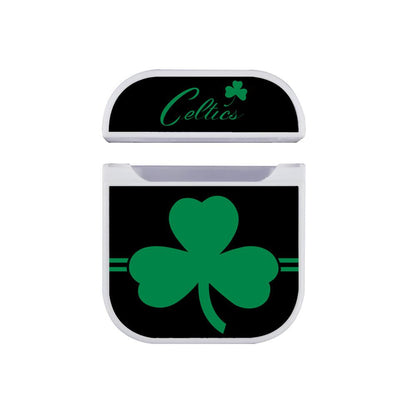 Boston Celtics The Struggle Color Apple Airpods Case White