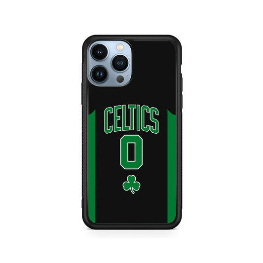 Boston Celtics Zero Numbers iPhone 15 Pro Case