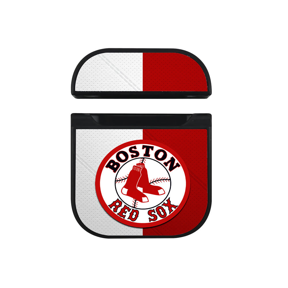 Boston Red Sox MLB Team Apple Airpods Case Black
