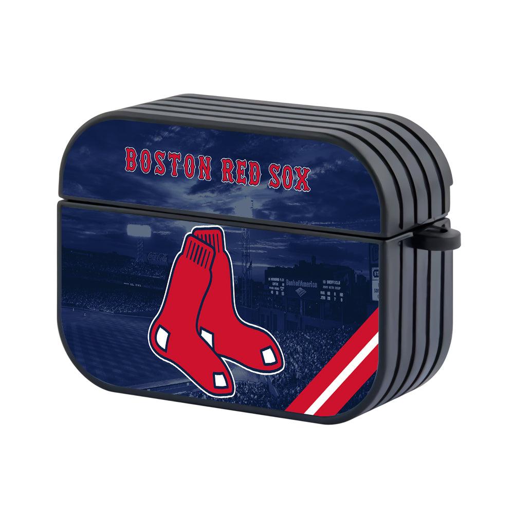 Boston Red Sox MLB Vibes of Stadium Apple Airpods Pro 3 Case Black
