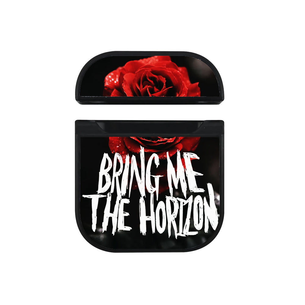 Bring Me The Horizon Flowers Apple Airpods Case Black