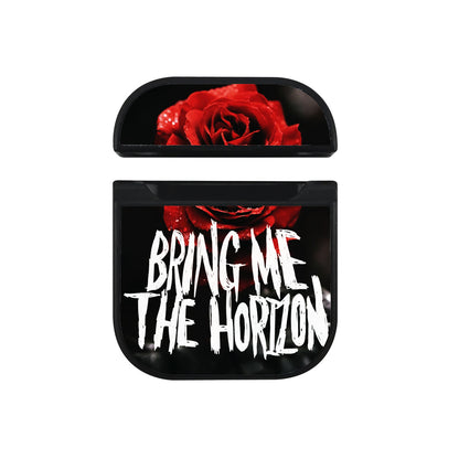 Bring Me The Horizon Flowers Apple Airpods Case Black
