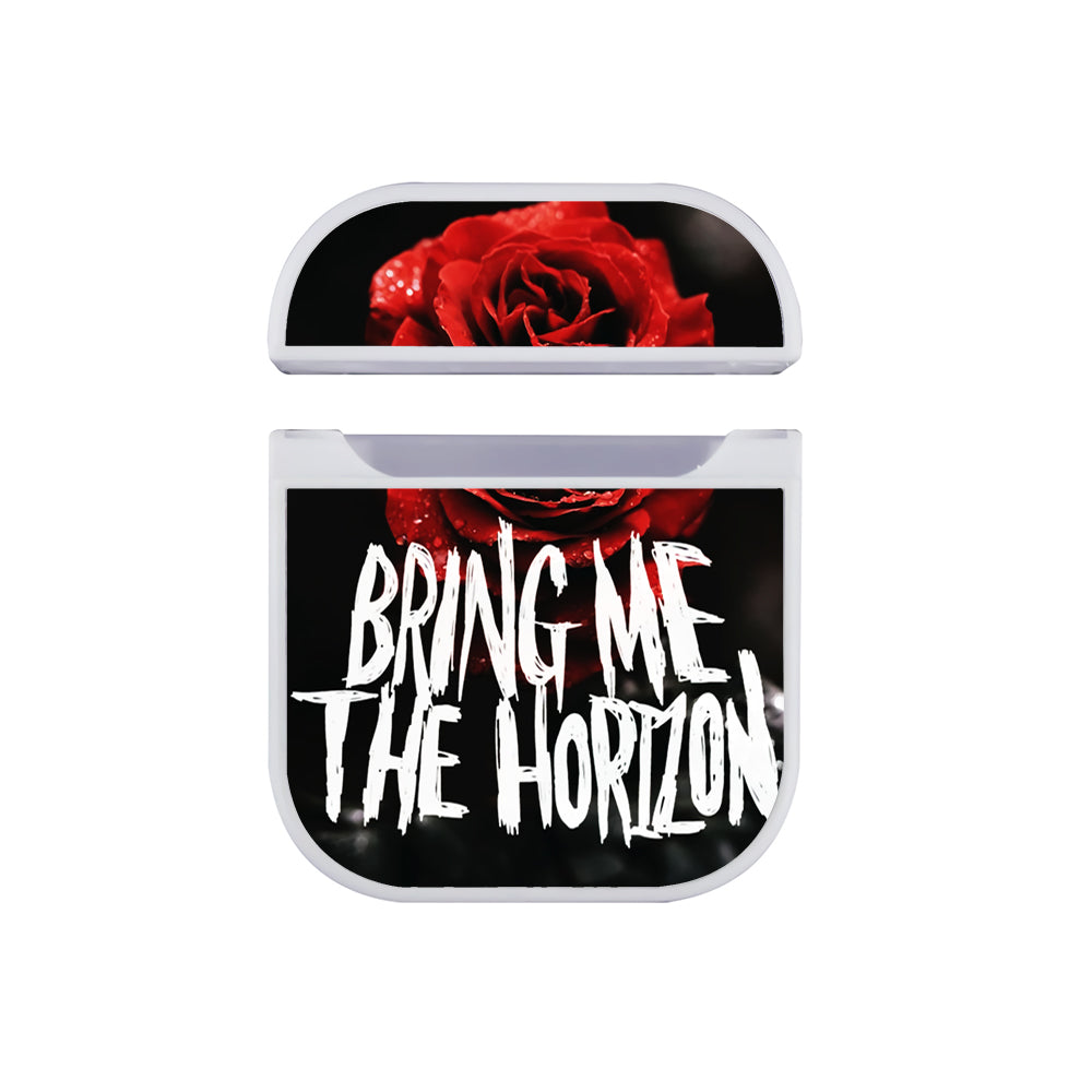 Bring Me The Horizon Flowers Apple Airpods Case White