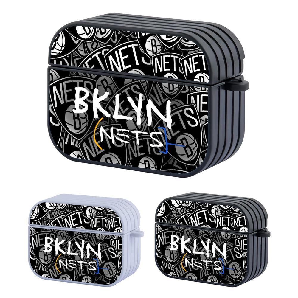 Brooklyn Nets Game To Play Logo Apple Airpods Pro 3 Case-Carneyforia