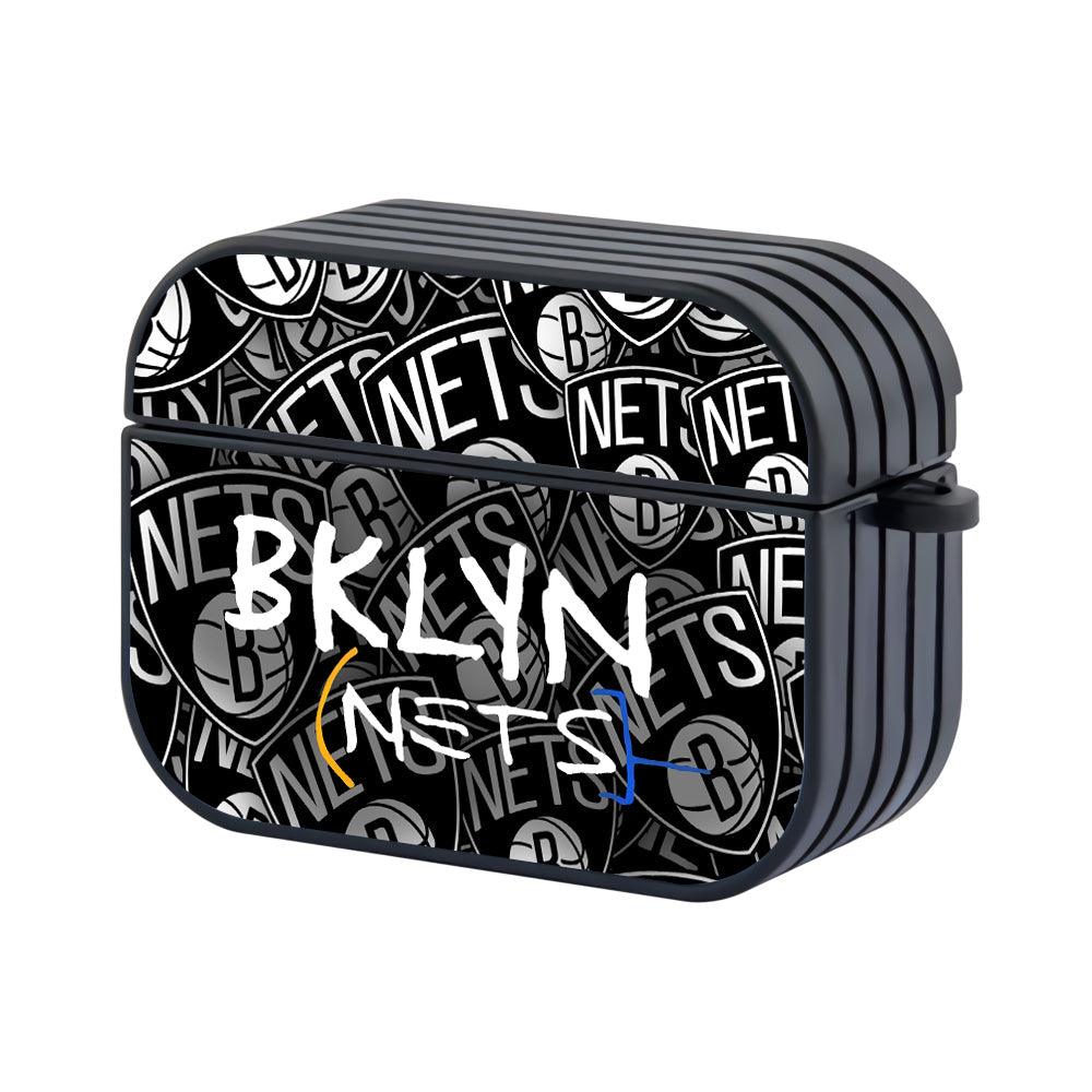 Brooklyn Nets Game To Play Logo Apple Airpods Pro Case Black