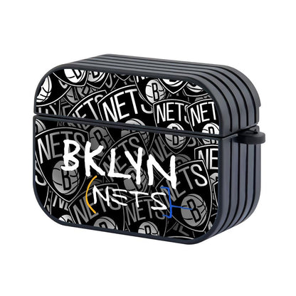 Brooklyn Nets Game To Play Logo Apple Airpods Pro Case Black