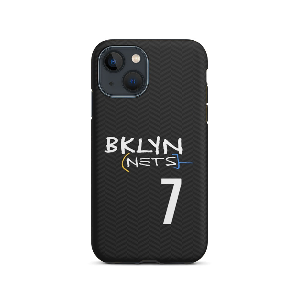 Brooklyn Nets Numbers of 7 iPhone 15 Plus Case