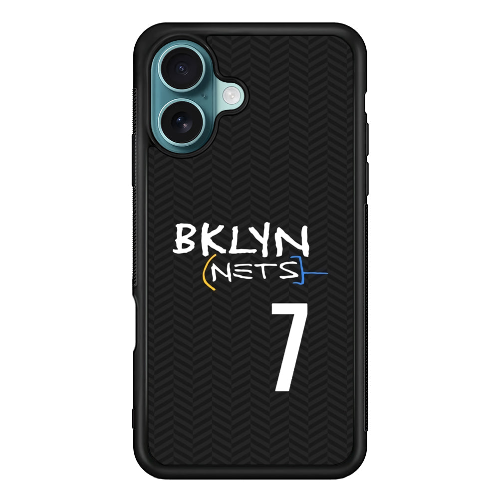 Brooklyn Nets Numbers of 7 iPhone 17 Case