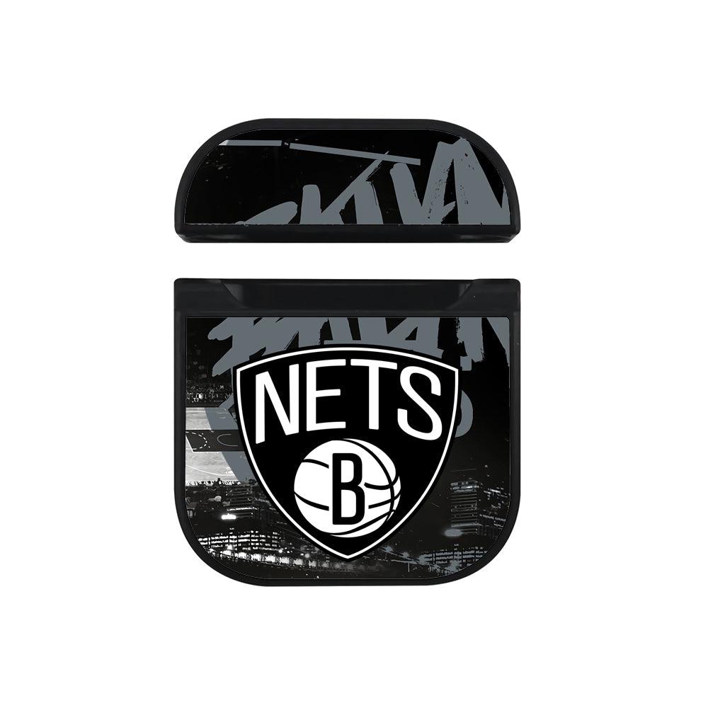 Brooklyn Nets The Stadium of Glory Apple Airpods Case Black