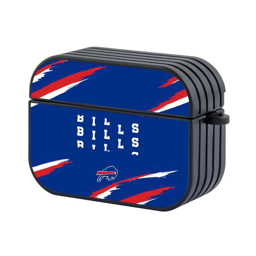 Buffalo Bills NFL Word of Fortunes Apple Airpods Pro Case Black