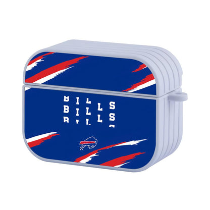 Buffalo Bills NFL Word of Fortunes Apple Airpods Pro Case White