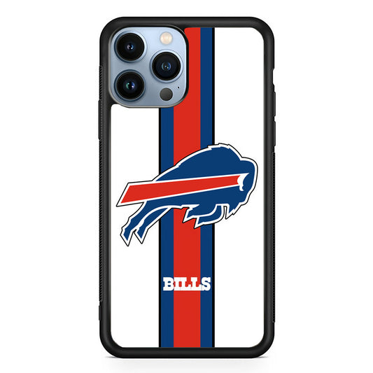 Buffalo Bills Stripe iPhone 15 Pro Case - Carneyforia