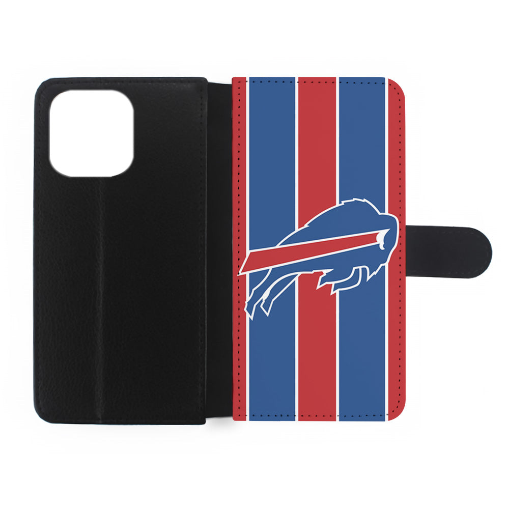 Buffalo Bills Stripe And Logo iPhone 15 Plus Case