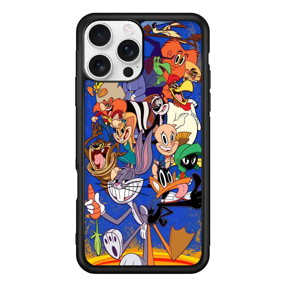 Bugs Bunny And Daffy Duck With Family iPhone 16 Pro Case