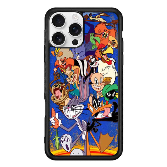 Bugs Bunny And Daffy Duck With Family iPhone 16 Pro Case