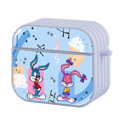 Bugs Bunny Falling in Love Apple Airpods 4 Case White