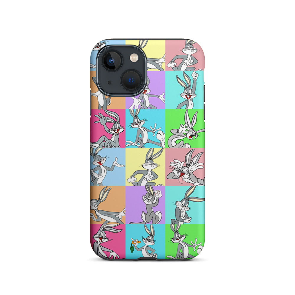 Bugs Bunny Fun Colour Collage iPhone 15 Plus Case