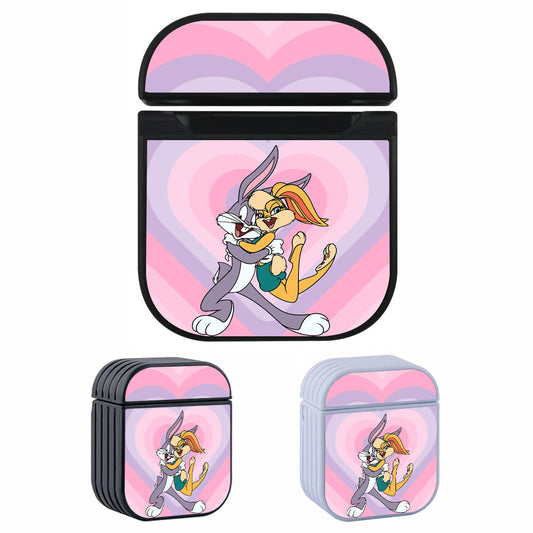 Bugs Bunny Lola Bunny Couple Apple Airpods Case