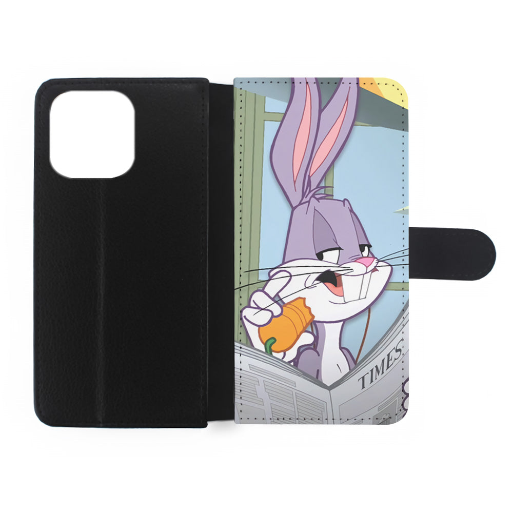 Bugs Bunny Reading The Newspaper iPhone 15 Plus Case