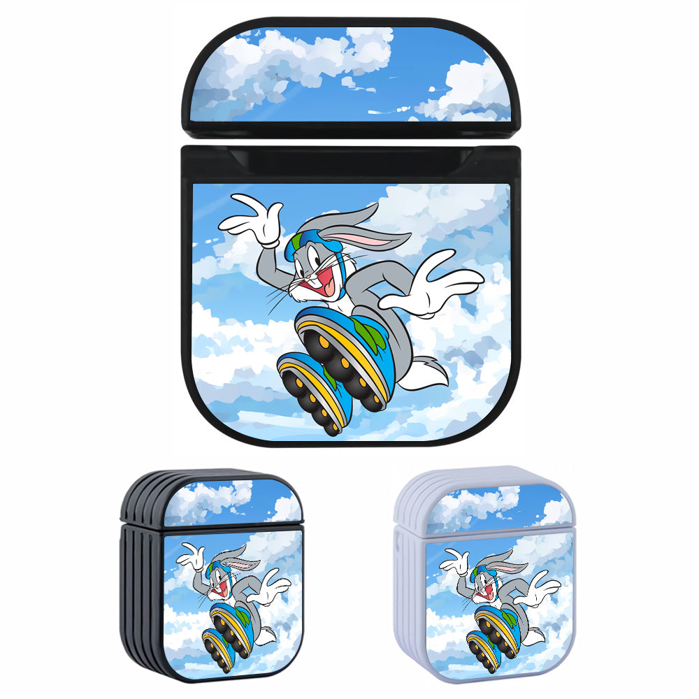 Bugs Bunny Roller Skating Apple Airpods Case